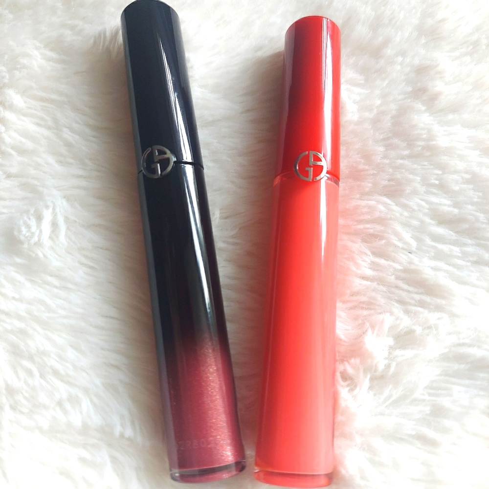 (2) Giorgio Armani Lippies